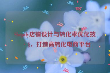 Shopify店鋪設計與轉化率優(yōu)化技巧，打造高轉化電商平臺