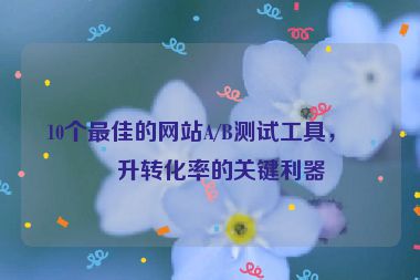 10個(gè)最佳的網(wǎng)站A/B測(cè)試工具，提升轉(zhuǎn)化率的關(guān)鍵利器