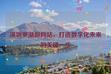 深圳羅湖做網(wǎng)站，打造數(shù)字化未來(lái)的關(guān)鍵一步
