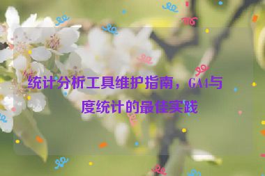 統(tǒng)計分析工具維護指南，GA4與百度統(tǒng)計的最佳實踐