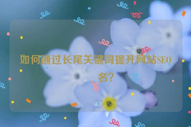 如何通過長尾關(guān)鍵詞提升網(wǎng)站SEO排名？