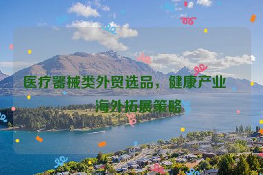 醫(yī)療器械類外貿(mào)選品，健康產(chǎn)業(yè)的海外拓展策略