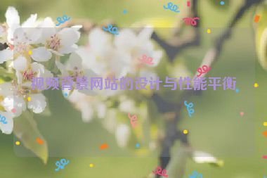 視頻背景網(wǎng)站的設(shè)計與性能平衡