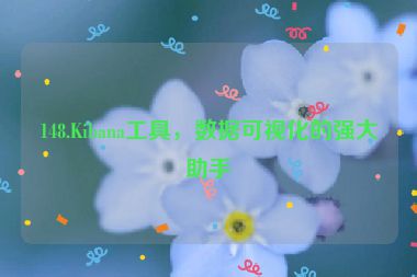 148.Kibana工具，數(shù)據(jù)可視化的強(qiáng)大助手
